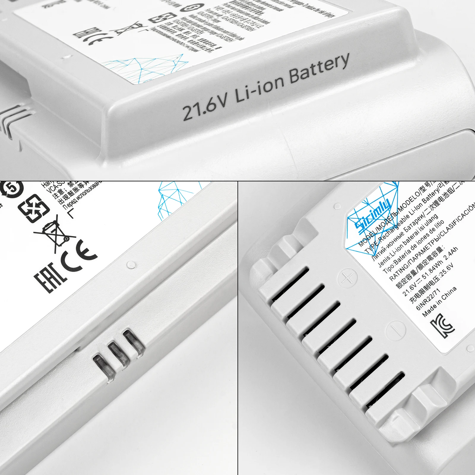 VCA-SBT90E bateria do odkurzacza Samsung dla Samsung Jet 90E pet, Jet 70 turbo, Jet 70 Pro, Jet 70 kompletny