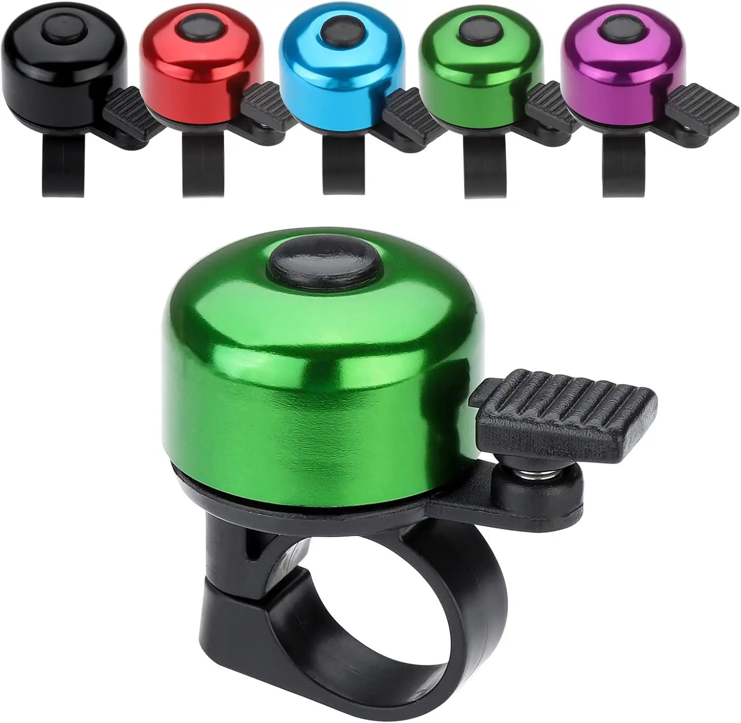 

Bicycle Bell Aluminum Alloy Bike Handlebar Bell 360° Rotatable Warning Horn for 22mm Handlebar MTB Road Bike Cycling Accessories