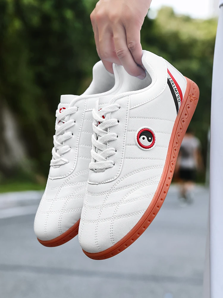 

Tai Chi oes Men's Martial Arts Practice Breathable Cowhide oes Women's Spring Autumn Performance oes Flexible Sole