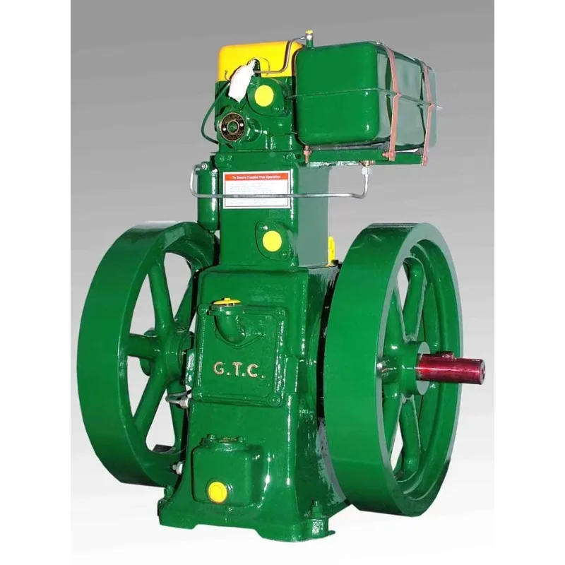 Lister type slow water-cooled diesel engine