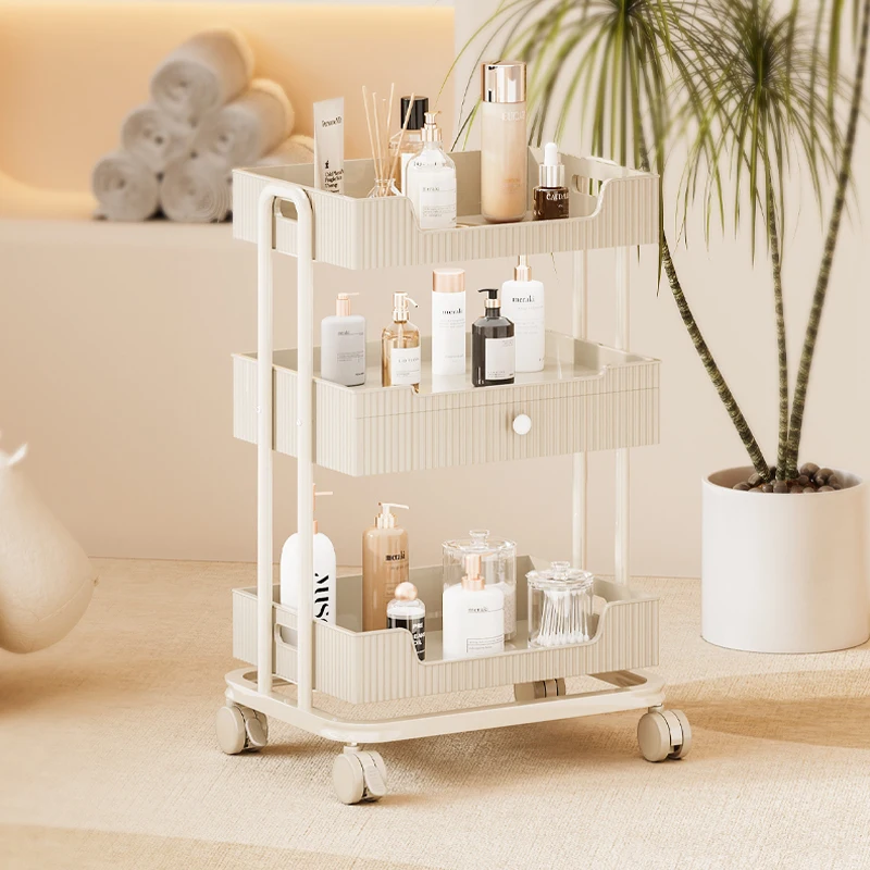 

Storage Rolling Salon Trolley Medical Makeup Barber Utility Salon Trolley Cosmetic Carrito Auxiliar Salon Furniture BL50ST