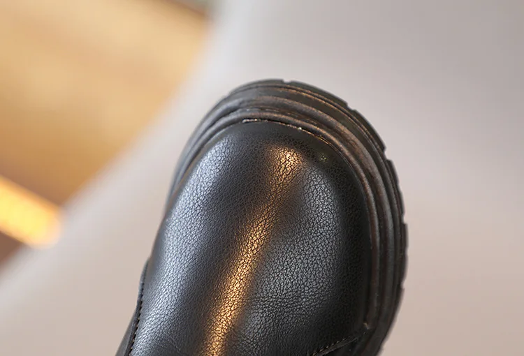 Winterstiefel für Mädchen, neue Mode, knöchelhohe Stiefel, wärmend, mit Kaschmirfutter, Kinderstiefel, rutschfeste Outdoor-Schuhe für Kleinkinder und Schüler. – Detail 10