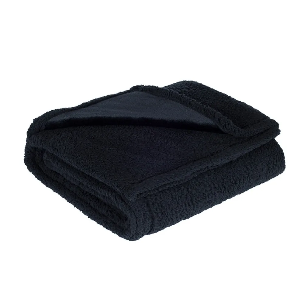 Pet Blanket Waterproof Urine Proof Flannel Sherpa Reversible Dog Cat Throw Mat Thick Soft Warm Sofa Couch Protector Washable