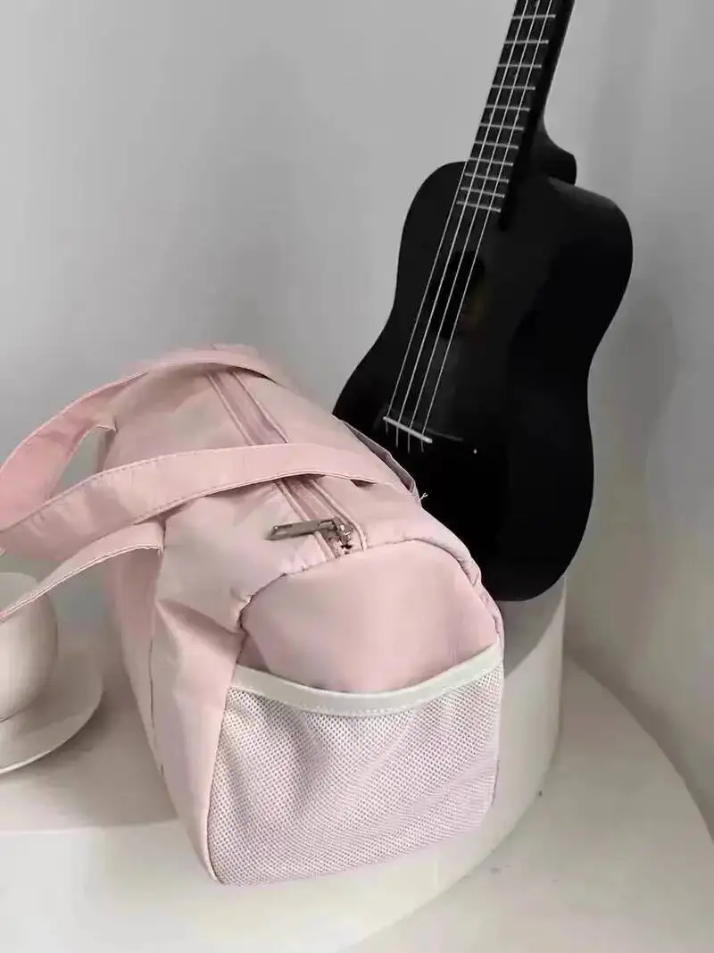 Bloom Haruku Pink Y2k Handbag Women Fairycore Hot Girls Soft Chic Casual Shoulder Bags Female Travel Underarm Bag Aesthetic