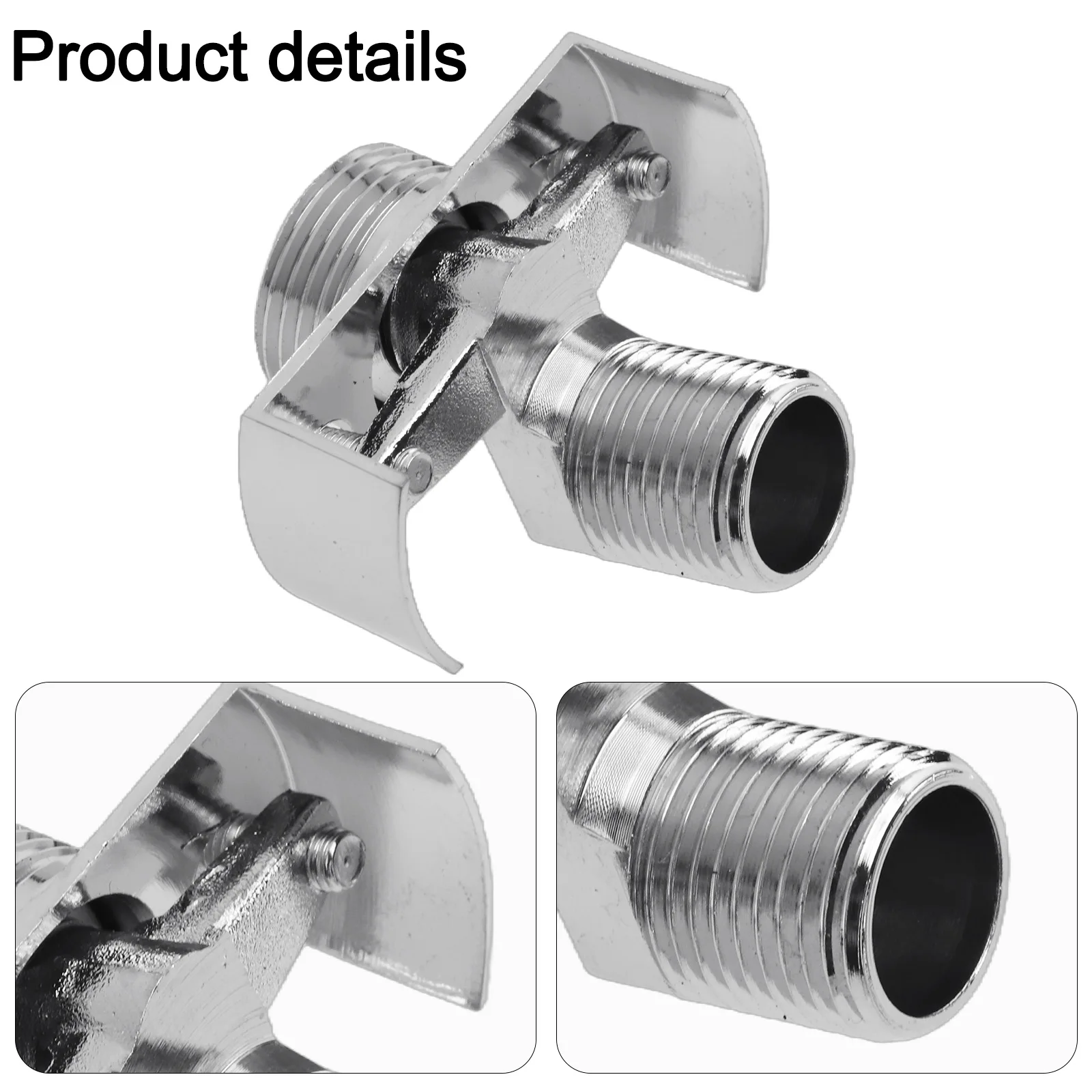 40 Degree Adjustable Faucet Angled Curved Foot Eccentric Screw Corner Tap Adapter Shower Conversion Leg Corrector Bathroom Tool