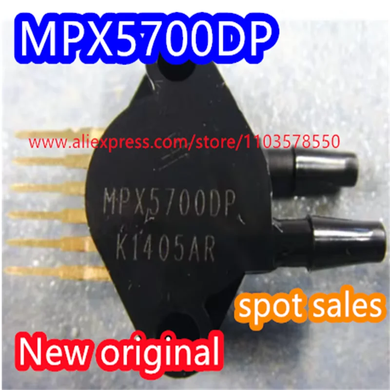 2PCS  100% New original MPX2010DP MPX5700DP MPX5500DP MPX53DP MPX4250AP pressure sensor