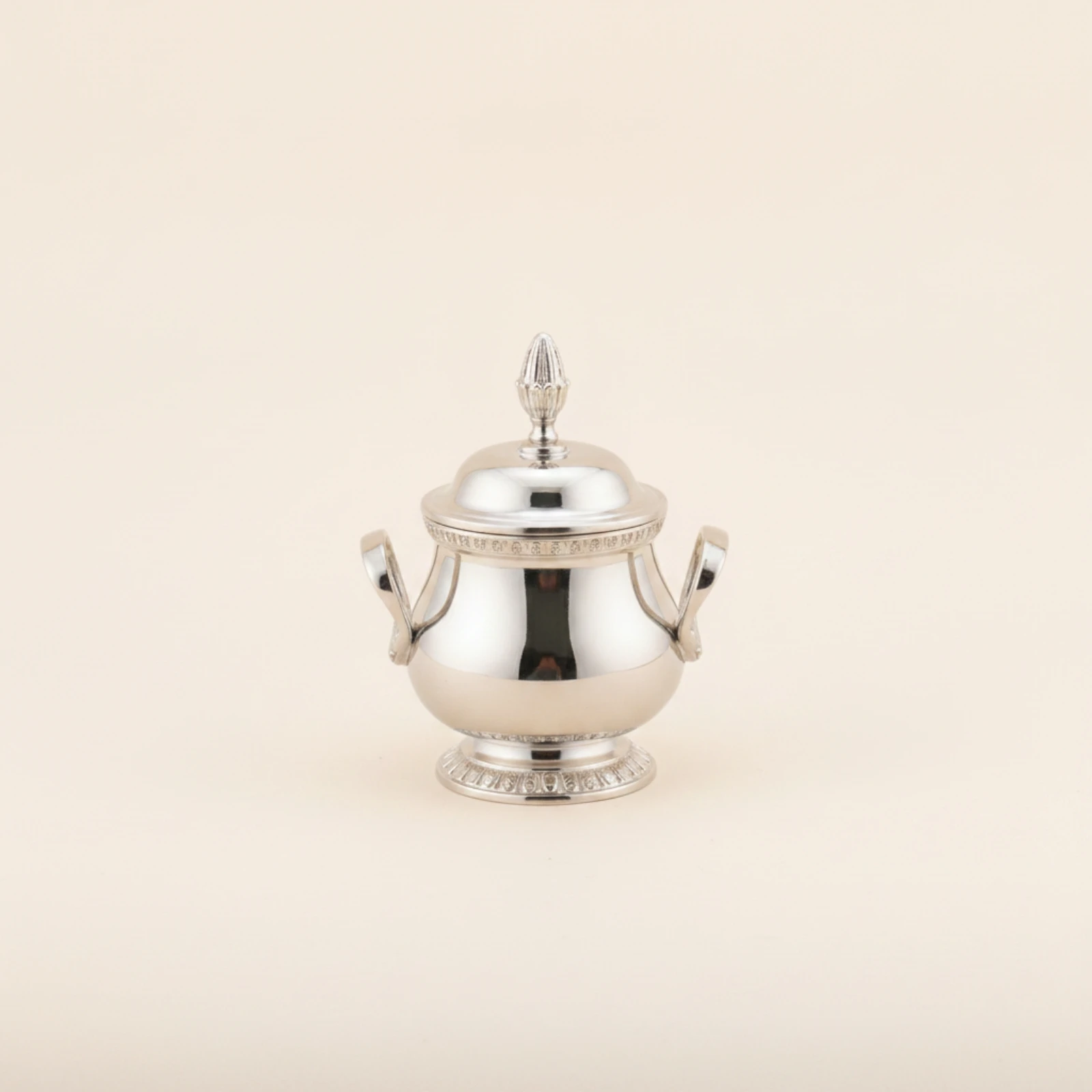 Creamer Vintage Sugar Bowl with Lid Serving Set Elegant Vessel Premium for Hosts, Afternoon Tea, Coffee Service