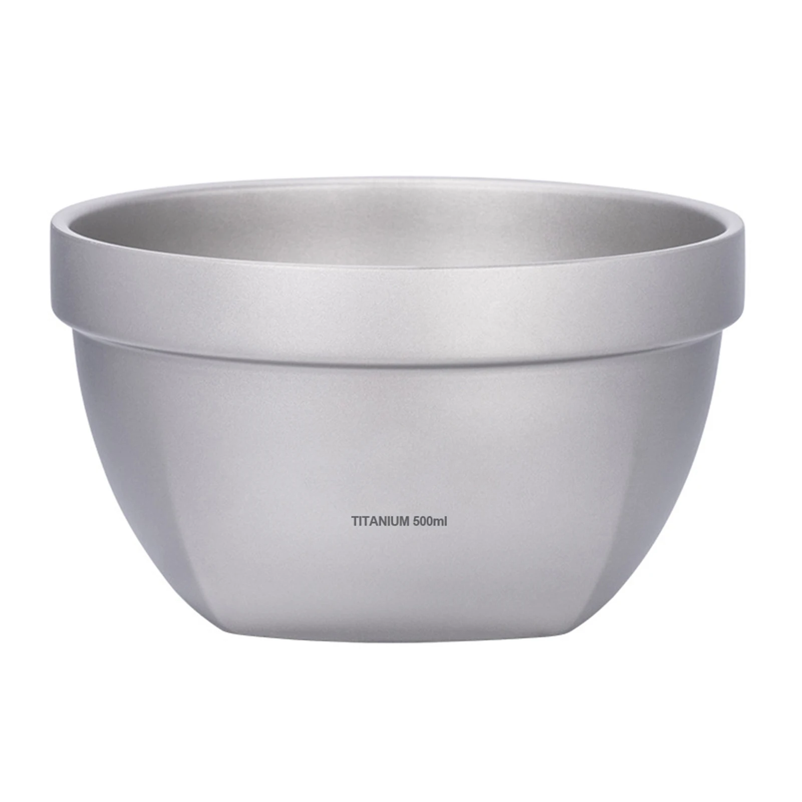 

Двухслойная миска Ti для кемпинга, пикника, риса, супа, салата, 500 мл, термостойкая, портативная, с отсеком для хранения