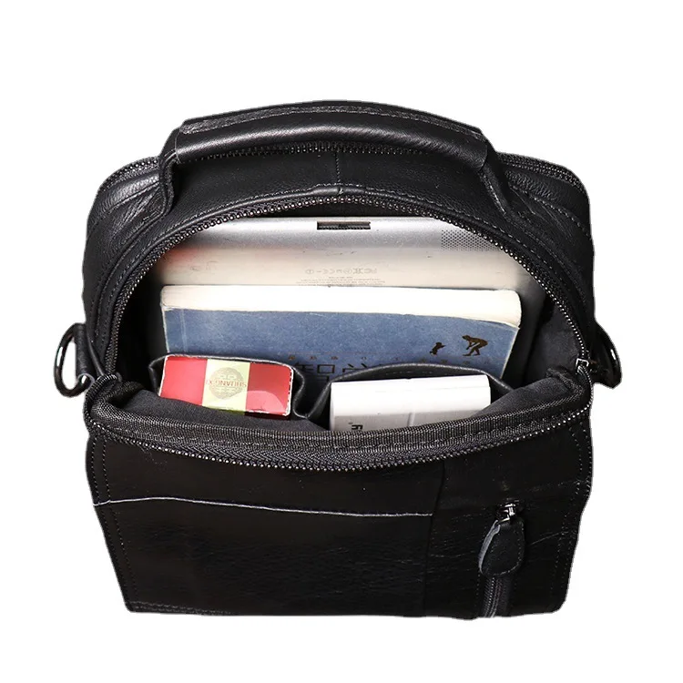 Borsa da uomo in pelle borsa a tracolla a tracolla in pelle da donna borsa a mano di grande capacità valigetta