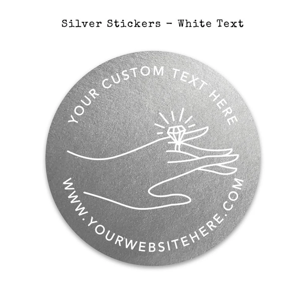 24pcs 40mm Custom Business Label Stickers Personalized Food Packaging Decals Envelope Seals Cosmetic Labels Product Branding