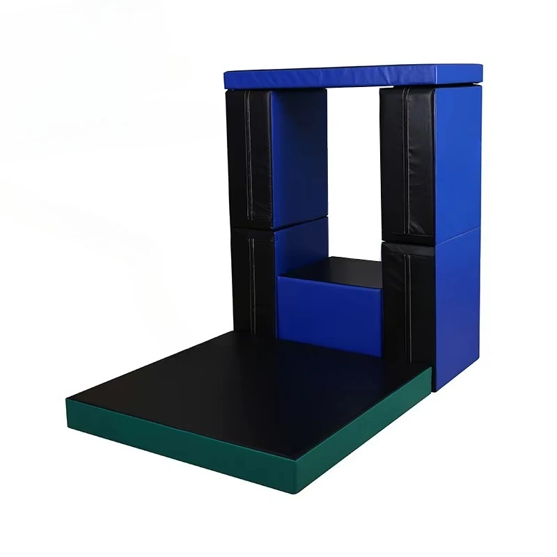 Set per bambini Parkour con copertura in PVC e schiuma per ostacoli