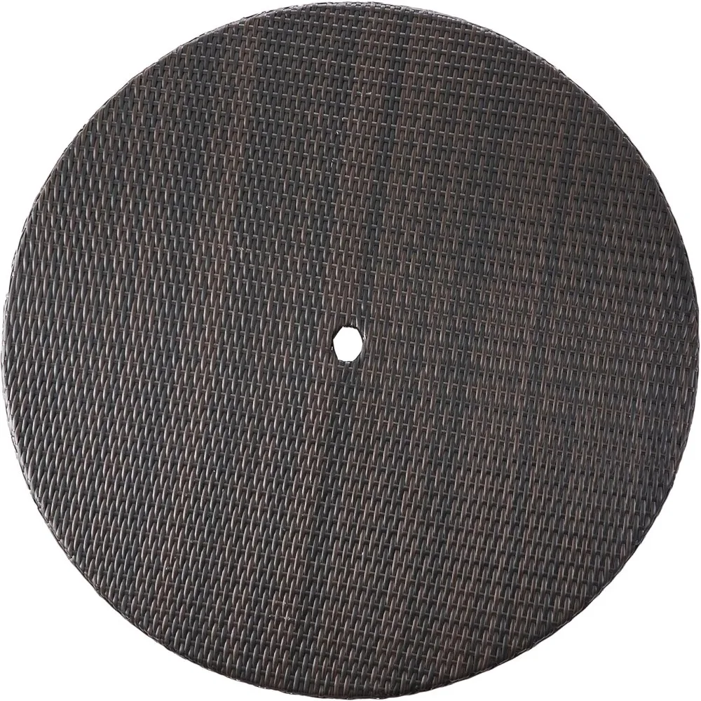 Corsica PE Runder KD Esstisch, Mehrbraun