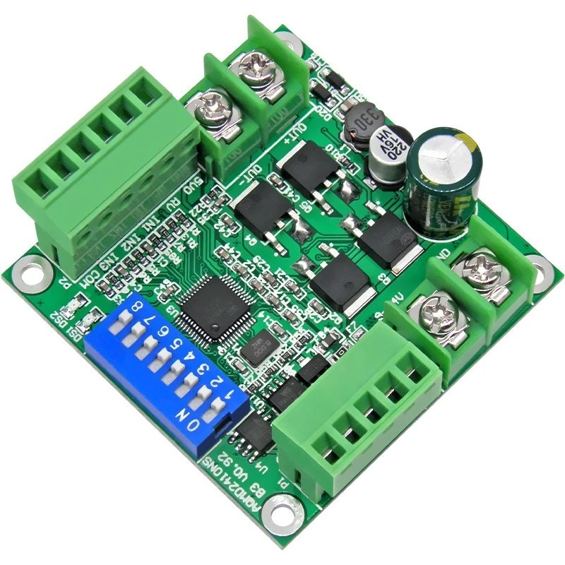 12/24V180W professional DC motor driver/board controller governor current PID forward and reverse
