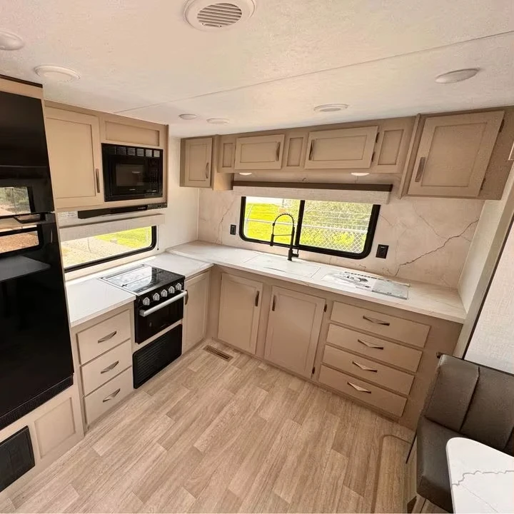 

Multifunctional Cabinets Aluminum RV Furniture Lightweight RV Camper Motorhome caravan Kitchen Cabinet