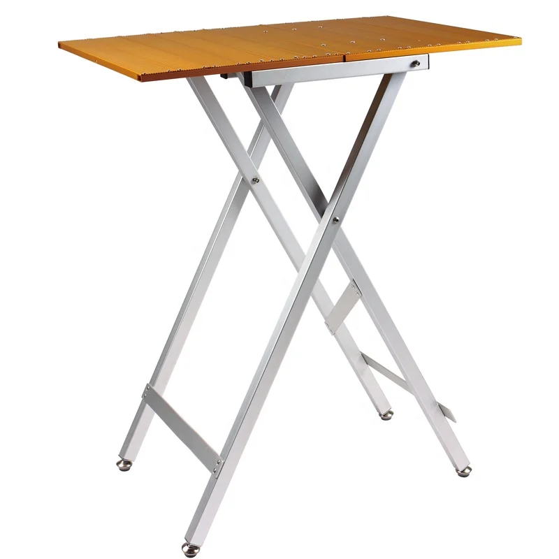 Small pet folding table Competitive Light weight custom-made Aluminum material small pet folding table