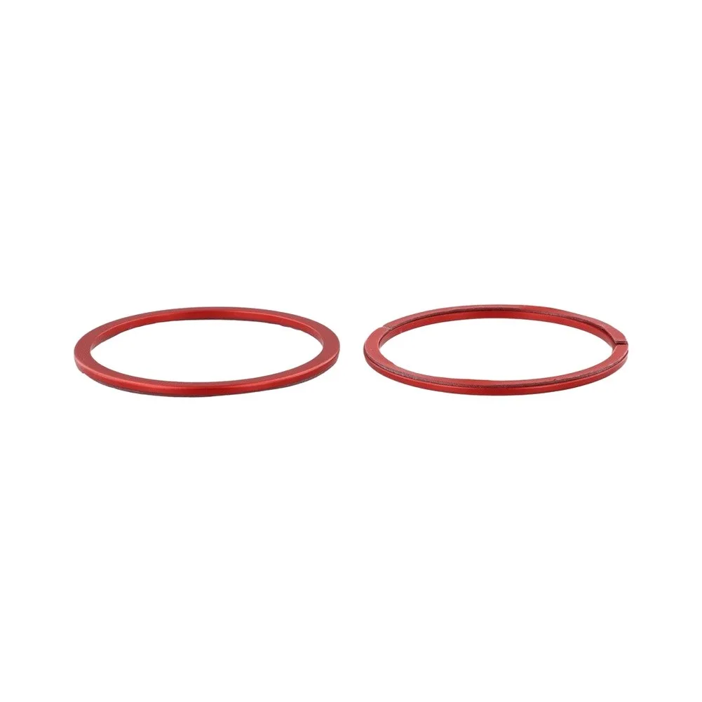Two Piece Aluminum Door Speaker Cover Trim Designed for Land Rover For Range Evoque Convertible Ember Edition 2013-2019