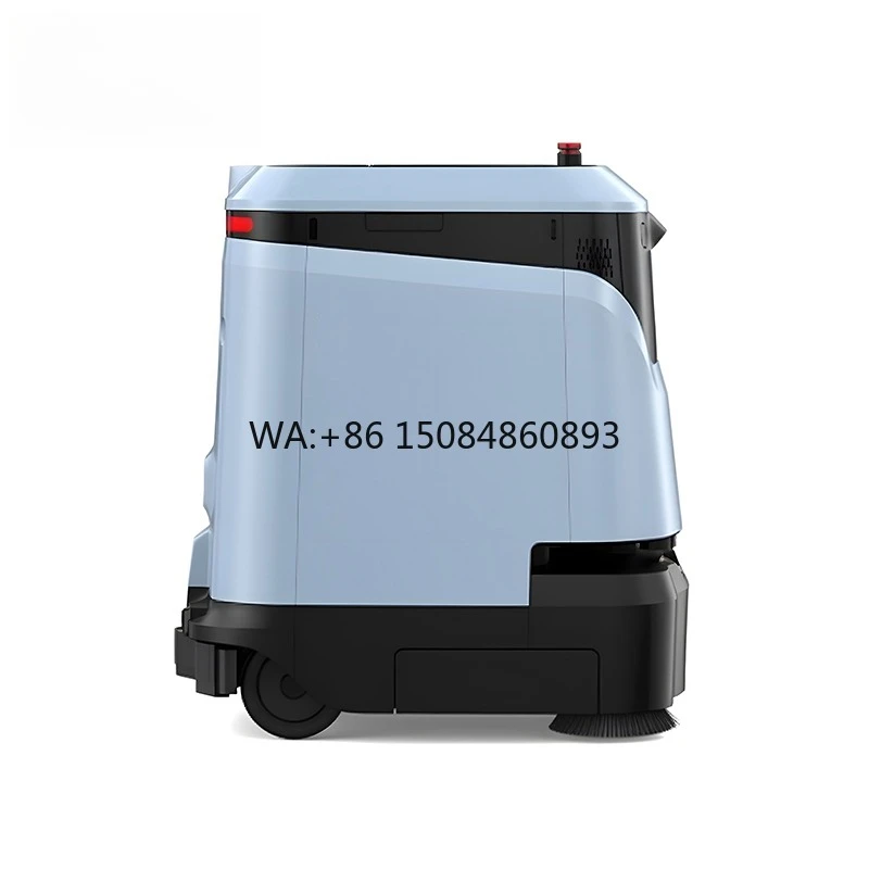 Leaf SweeperCommercial High Efficiency Street Cleaning Robot Outdoor Sweeping Robot Intelligent Cleaning Machine Large Areagarde