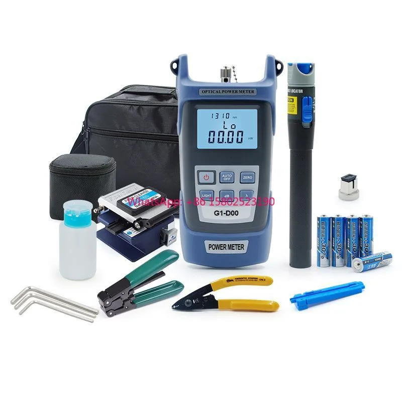 

China's Bestsellers Optical Toolkit With Visual Fault Locator FTTH Stripper Fiber Cutter Basic Network Tools For Everyday Use