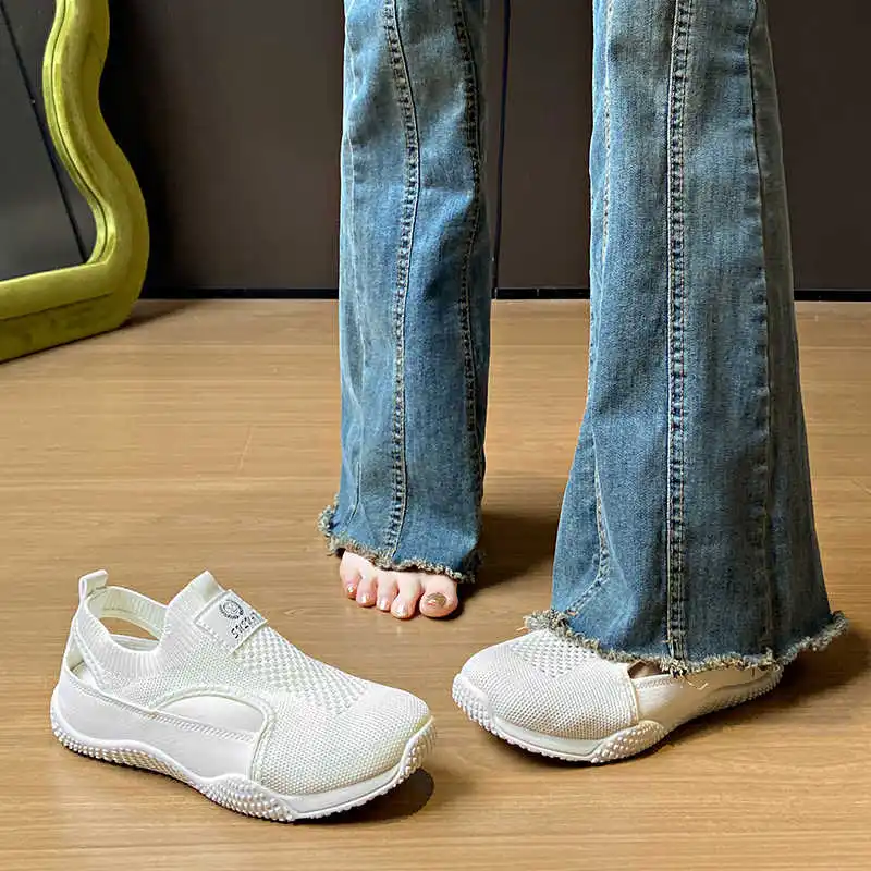 Round Tip Parkside Shoes Women Heels Summer Boots Platform Basketball Platform Shoes And Heels Sneakers Sports Shoose