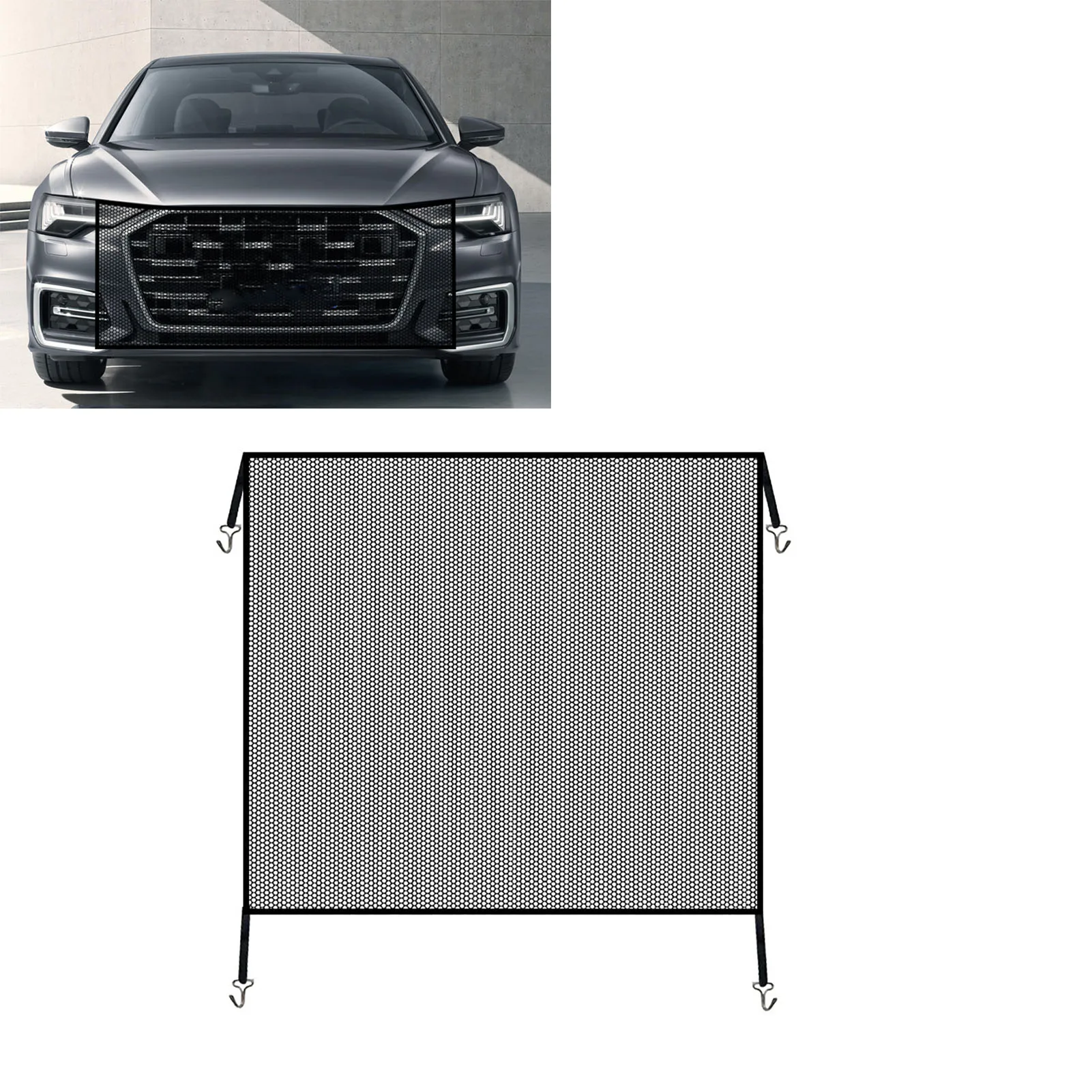 Automotive Grille Mesh Net Wool Fabric Easy Installation Water Tank Net Guard Protector Car Grill Mesh Water Tank Protector Net