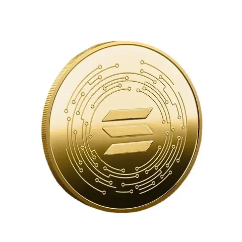 1PC Non-currency Coin Physical Silver Gold Plated Commemorative Crypto Coin Cryptocurrency Collectible Great Gift Home Decor