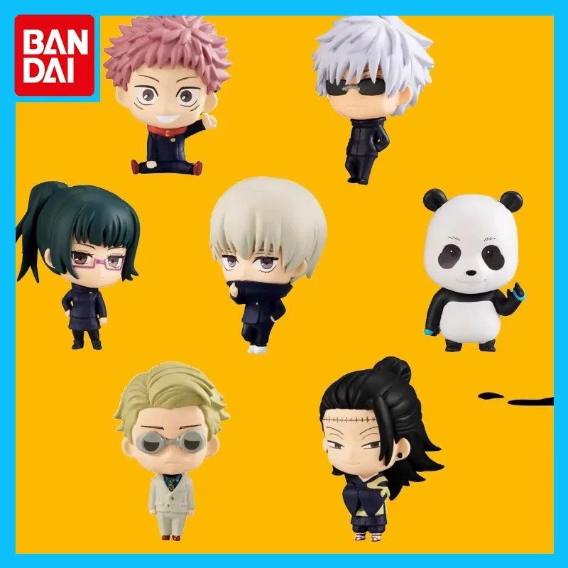 

Bandai Original Jujutsu Kaisen Gashapon Anime Figure Gojo Satoru Geto Suguru Action Figure Toys for Boys Girls Kids Gift