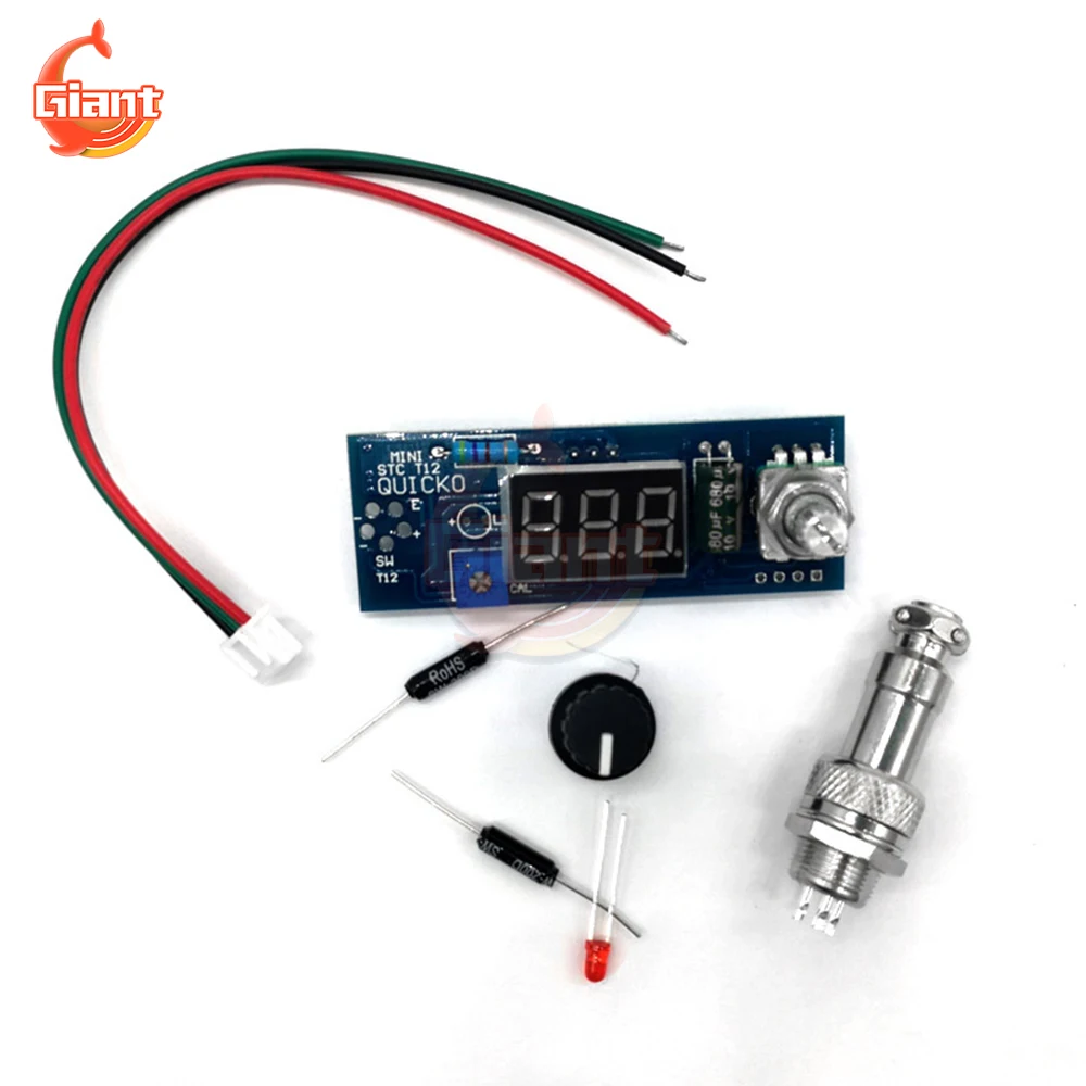 Digital Welding Station Controller DIY Electric Soldering Iron Heating Indicator Temperature Controller Moudle For HAKKO T12