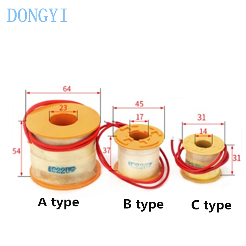 

All Copper Coil For 2W Solenoid Valve Water Valve 1/4" 3/8" 1/2" 3/4" 1" 1-1/4' 1-1/2" 2"