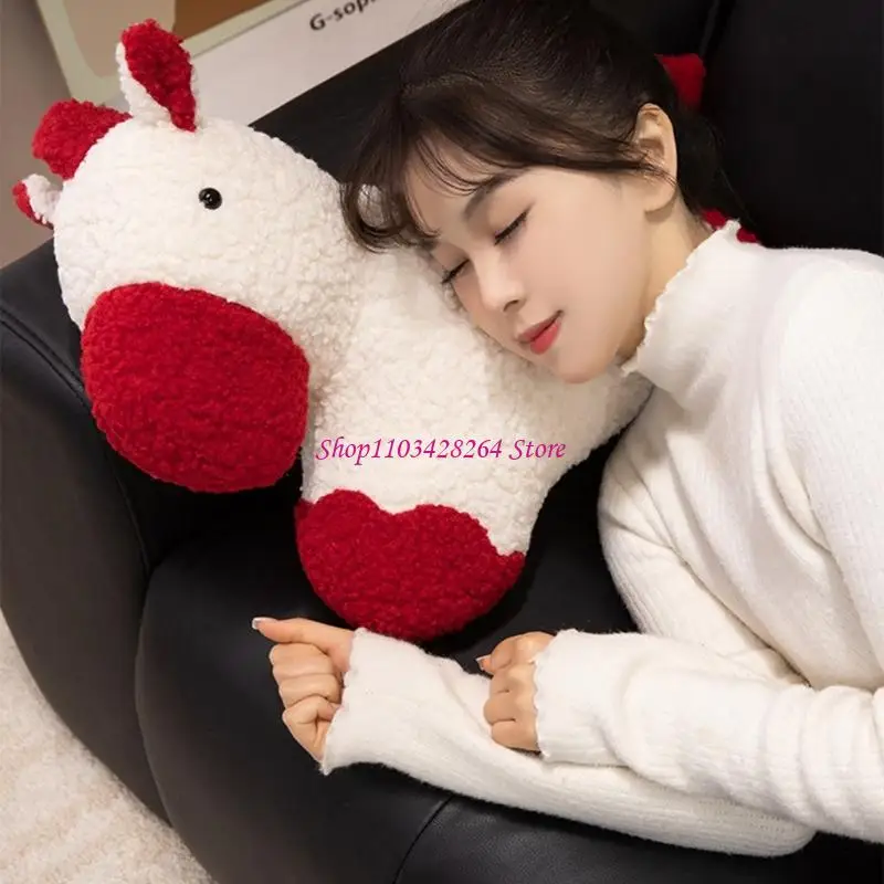 

Lovely Plush Horse Soft Stuffed Animal Toy For House Sofa Decoration And Children Adult Newyear Festival Gift Giving