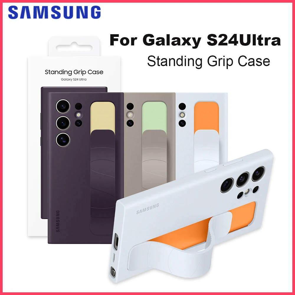 

Original Samsung Standing Grip Case For S24 Ultra S24Ultra Standing Grip Case