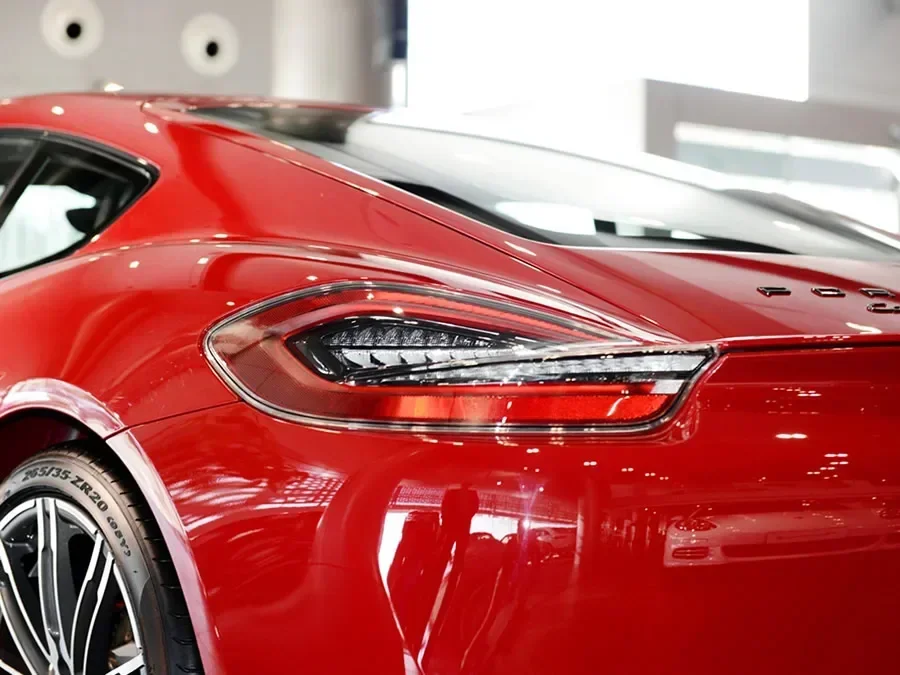 For Porsche Cayman 981 GTS Rear Taillight Shell Tail Lamp Cover Brake Lights Mask Replace The Original Lampshade