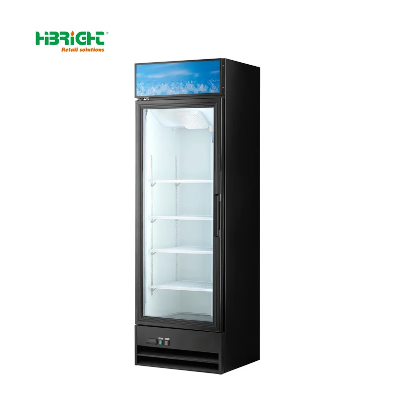 custom.Commercial Fruit and Vegetable Display Refrigerator with & Fan Cooling Environmentally Friendly Plastic Basket