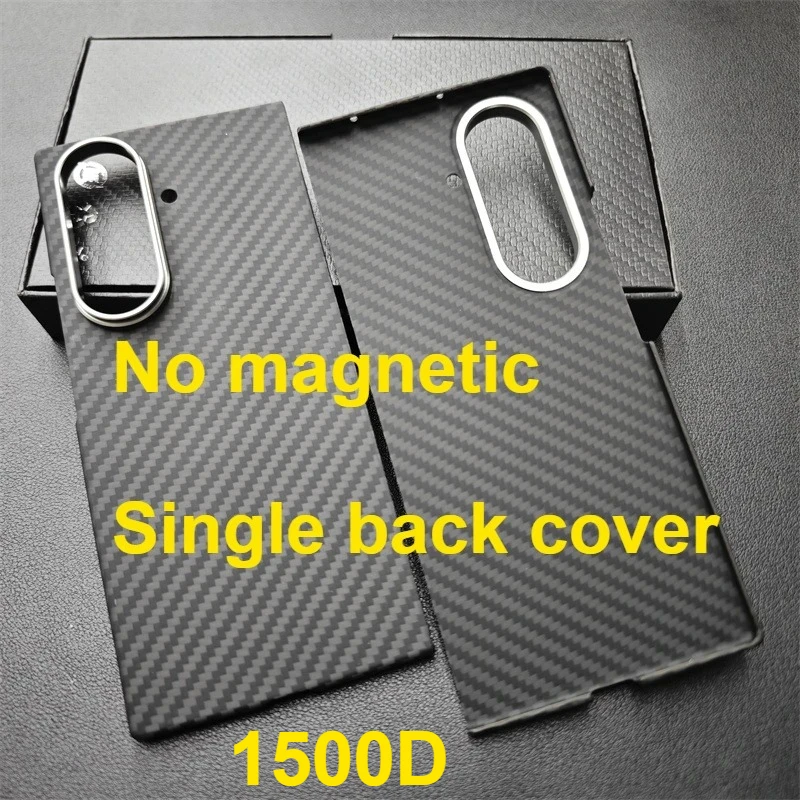 Aramide magnetische hoes voor Samsung Galaxy Z Fold 7, koolstofvezel hoes voor Magsafe Case Shell Cover mobiele telefoonaccessoires