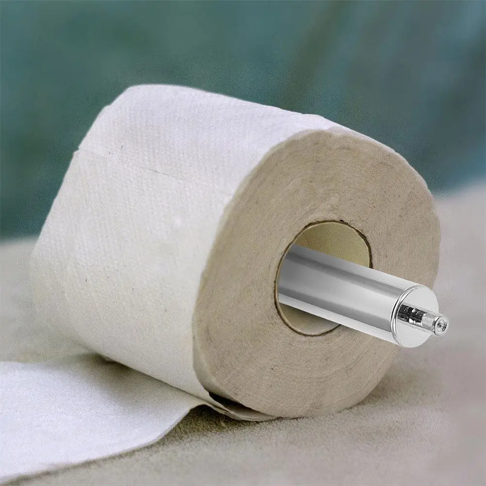5Pcs Spring-Loaded Toilet Paper Holder Roller Replacement for Bathroom Hardware Commercial Toilet Roll Holder Chrome Finish