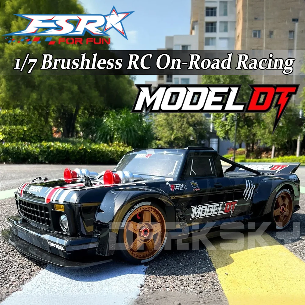

FSR МОДЕЛЬ DT 6S/8S Бесщеточный 4x4 RC Бордовые гонки 1/7 Моделирование Электрический пульт дистанционного управления Модель автомобиля Взрослые детские игрушки
