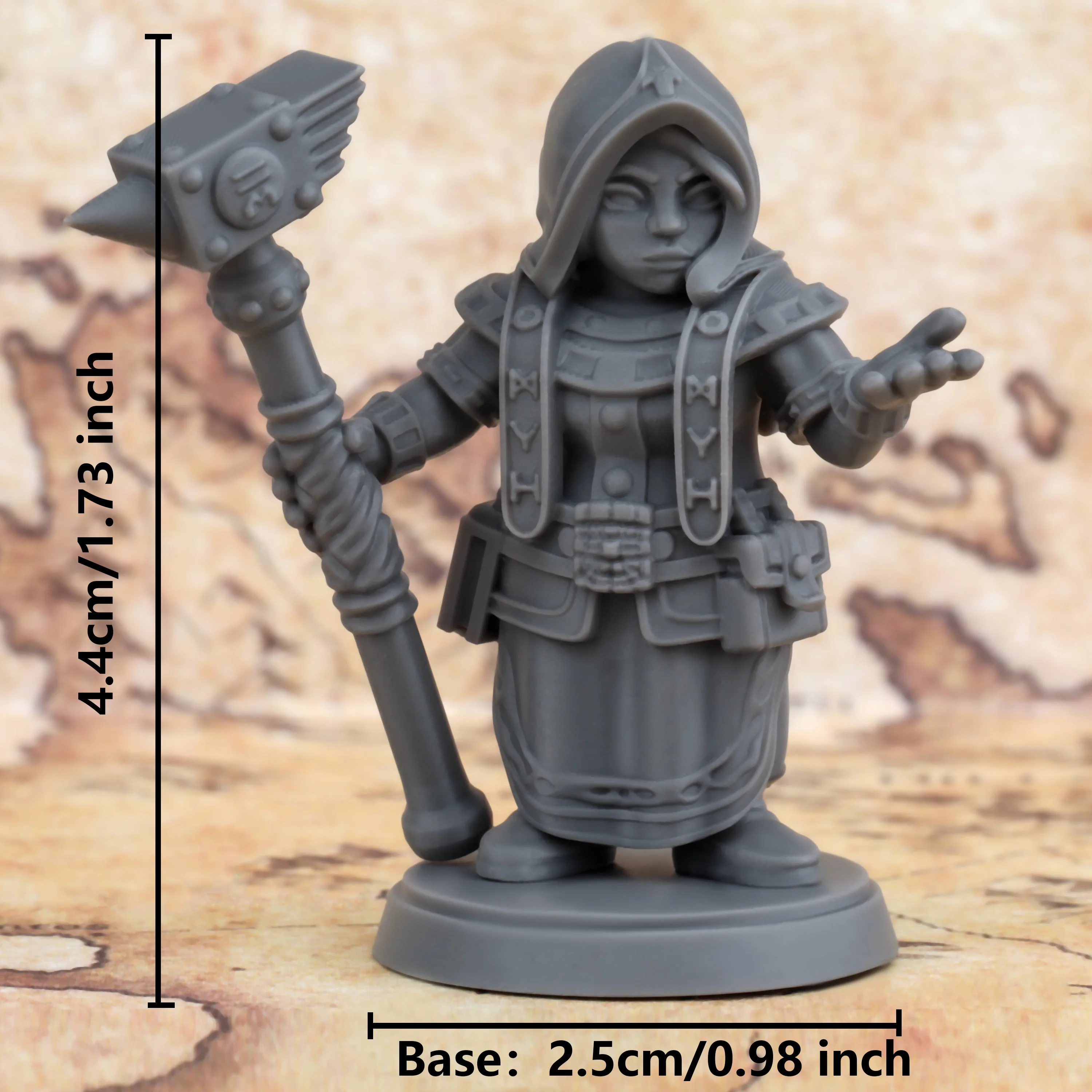 Miniatura de mago runero enano - Board Game Rpg reseña y precio
