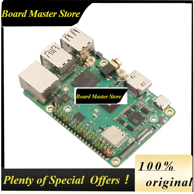 BoMaSRadxa Cubie A7A, Octa-core SOC Mini Main Board 3TOPS AI Acceleration