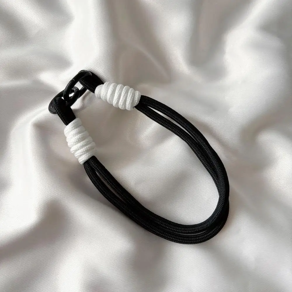 Anti-Loss Pendant Lightweight Fashion Mobile Lanyard Braid Rope Keychain Unique Wrist Strap Keychain For Car Key Holder Phones
