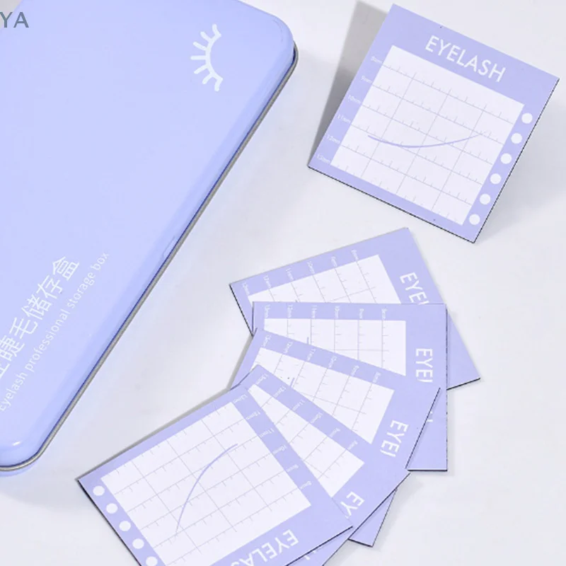 [YA]Single Layer Lash Extension Display Box Pallet Storage Box For Individual Suspended Magnetic Sheets Eyelash Protection Box
