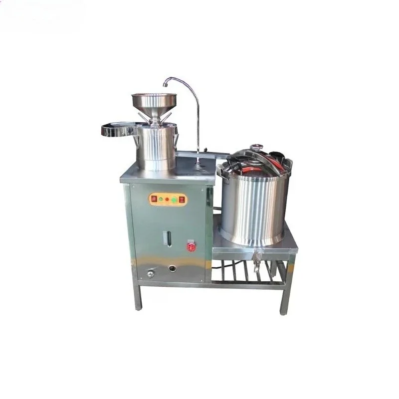 100 L/H Automatic Soy Milk Machine  Oat Milk Machine  with Soy Bean Grinder and Soymilk Cooking for Tofu Making