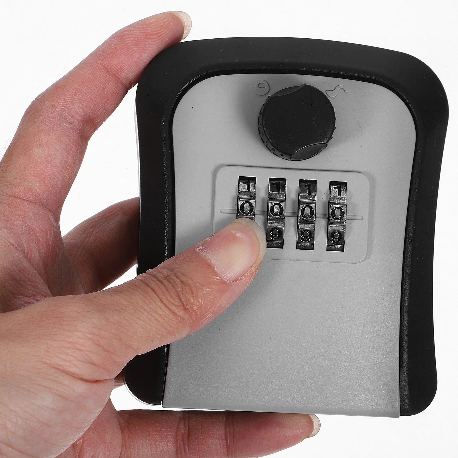 

Key Lock Box ABS Material Secure Combination Password Outdoor Wall Mounted Safe for Spare Keys Lock Box Key Locker
