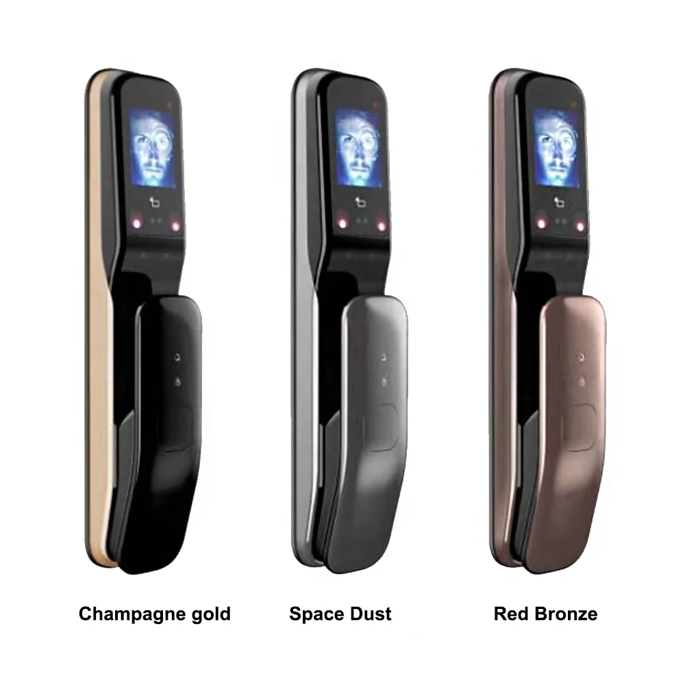 Wholesale Price App Remote Control Security Smart Digital Fingerprint Door Lock Smart Lock Camera Mobile Phone Tuya APP