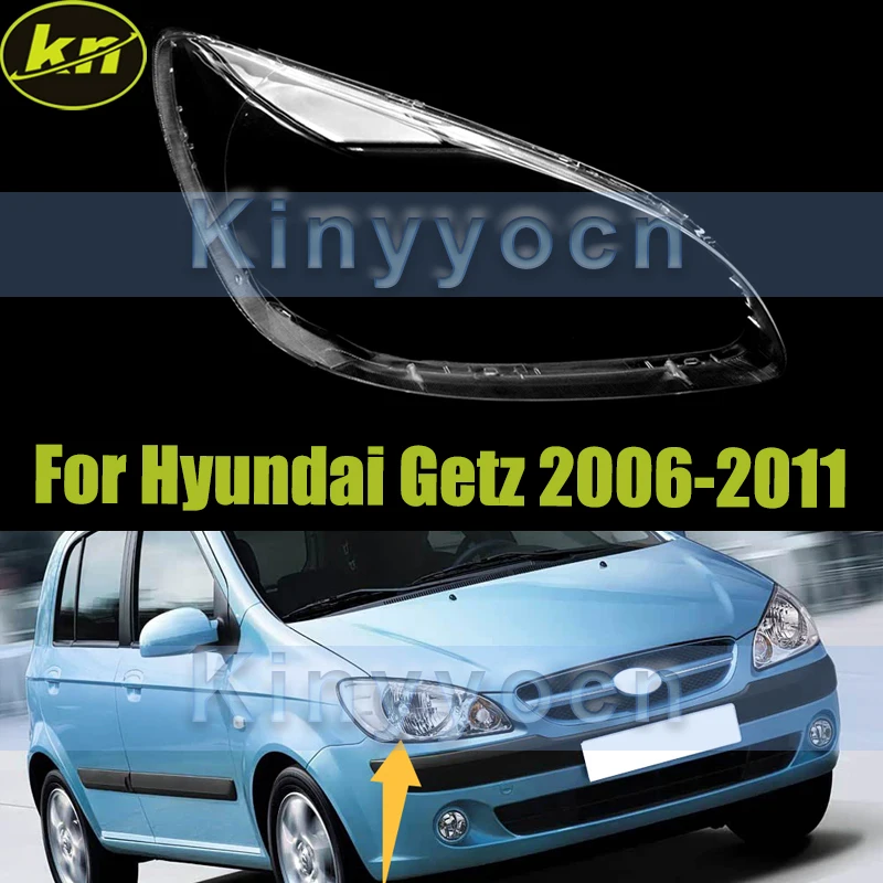 

Car Headlight Cover Shell For Hyundai Getz 2006-2011 Front Headlight Glass Cover Shell Replacement Lampshade