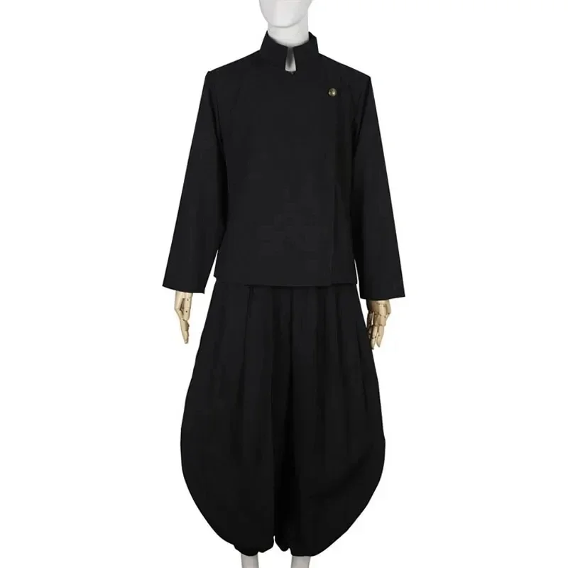 Geto Suguru Cosplay Anime Jujutsu Kaisen Geto Suguru Costume Cosplay nero uniforme scolastica parrucca vestito Costume di Halloween per gli uomini