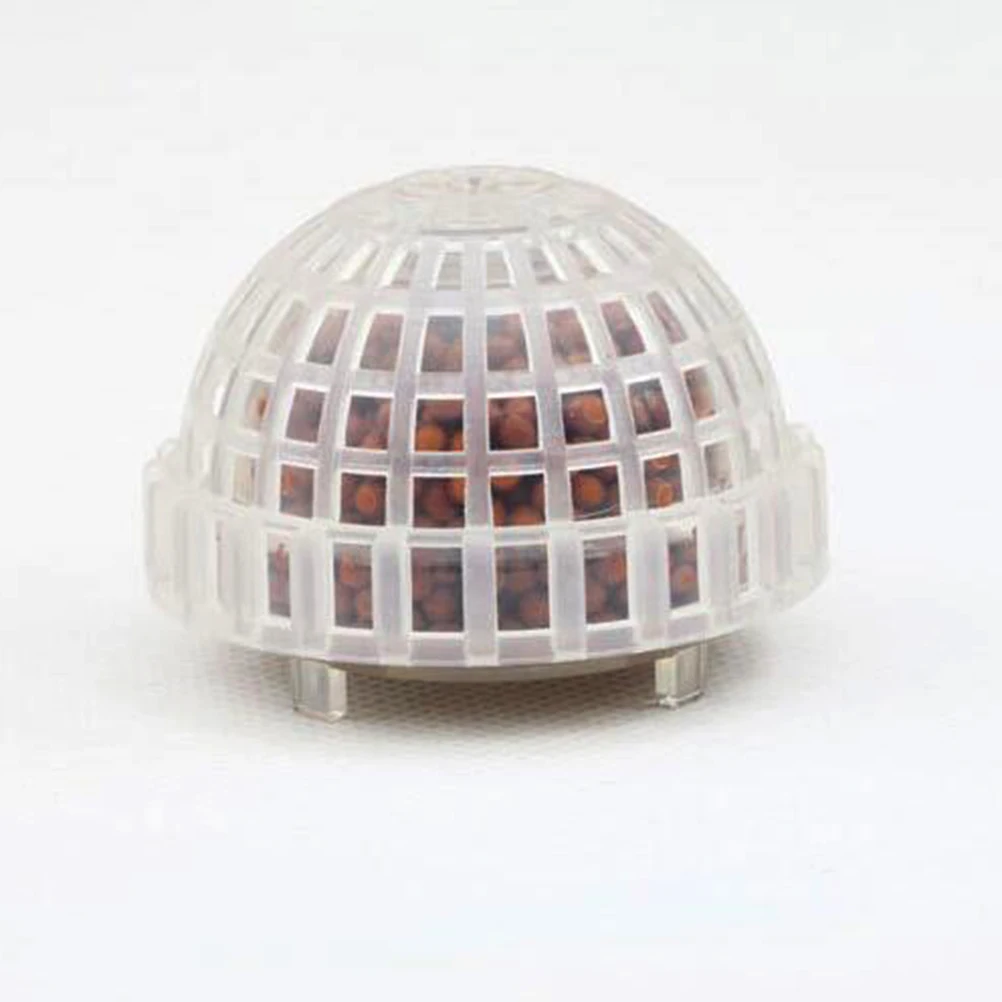 

Aquarium Ornamental Shrimp House Decorative Balls Fish Tank Moss Bio Ball Thread Structure Easy Installation Transparent