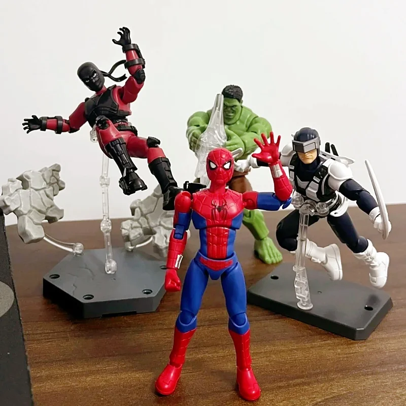 Blokees Marvel Spider Man Champion Class Lite Edition V1 Action Blocks Figure Collectible Model Toy Gift For Adult Collectors - view 3