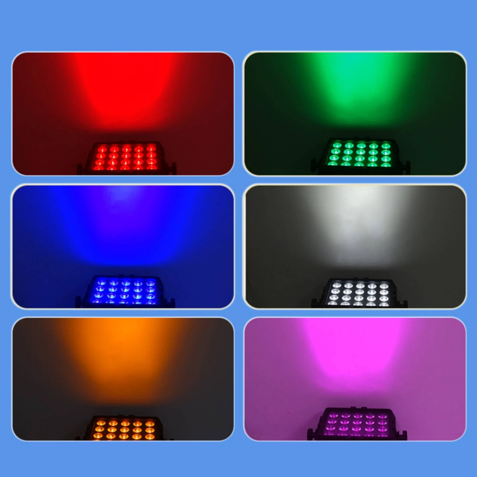 LED Floodlight 200W Stage Light Lighting Die-Cast Aluminum for Professionals, Concerts, Weddings
