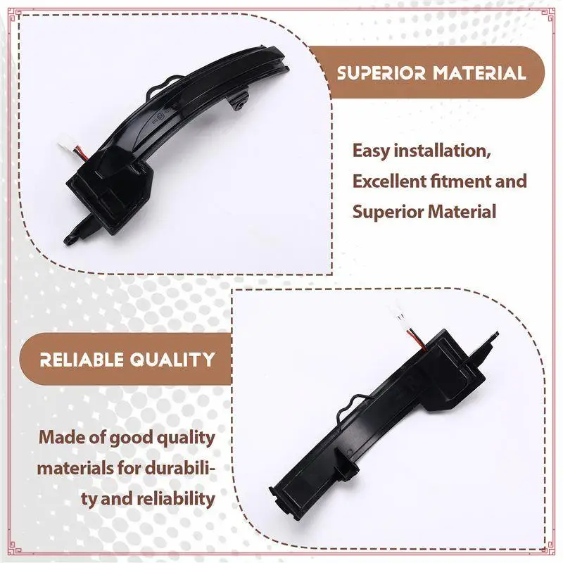 Dynamic LED Turn Signal Light Repeater Rearview Mirror Indicator Blinkers For Mercedes Benz A Class W177 V177 A200 C118