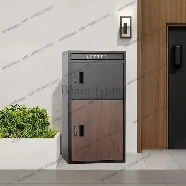 Outdoor Weatherproof Parcel Locker Steel Parcel Storage Cabinet Anti-theft Cabinet for Porch