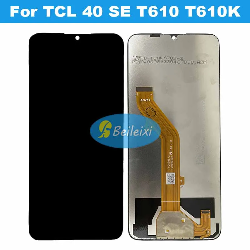 For TCL 40 SE T610 T610K T610P T610K2 T610P2 LCD Display Touch Screen Digitizer Assembly For TCL 40se LCD